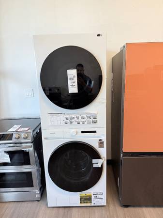 STACKABLE WASHER AND DRYERS BRAND NEW 1