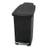 two near new  Simple human Slim Plastic Step Trash Can, Black 1 thumbnail