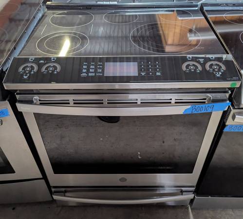 Slide-In Electric Stove (GE) 1