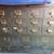 Vintage Metal Card Catalog Steel Cabinet Drawers Garage Parts Bin 1 thumbnail