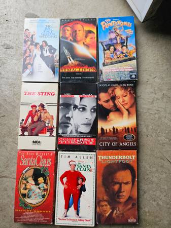 9 Vhs Tapes 1