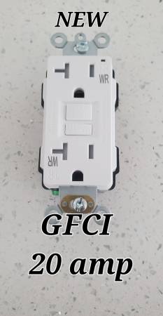 New GFCI sets of 2 only $25 1