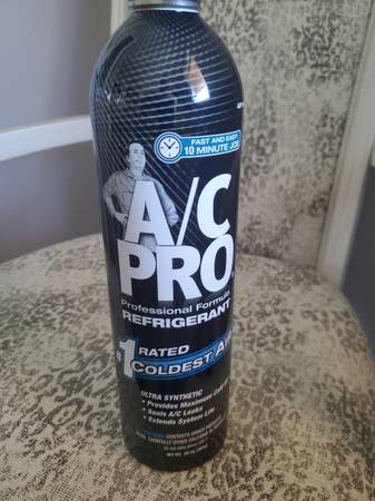 A/C Pro-100 Recharging R134a Ultra Synthetic Refrigerant plus Gauge 1