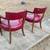 Club Chairs by Boling Chair-Rich Red Upholstery- $65each 12 thumbnail