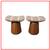 Mid 20th Century Upholstered Teak Stools, Pair 1 thumbnail