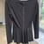 Alice + Olivia Black Long Sleeve Peplum Crew Neck Top 9 thumbnail