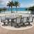 High end outdoor aluminum 9pc Sling patio set - Brand New 2 thumbnail