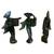 Vintage Figurines, Japanese Dancer Trio, Geisha, Mid Century Modern 1 thumbnail