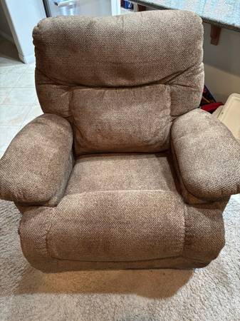 FREE: La-Z-Boy Upholstered Rocking Recliner 1