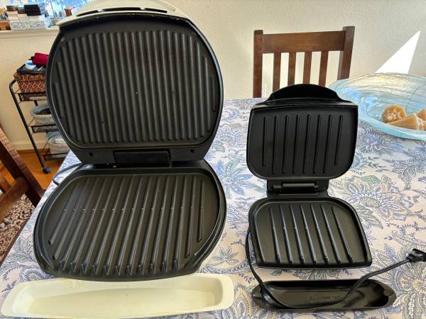 George Foreman grill - one large, one small 1