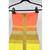 Women's Gradient Coral Strapless Party Dress Bodycon Dress S 3 thumbnail