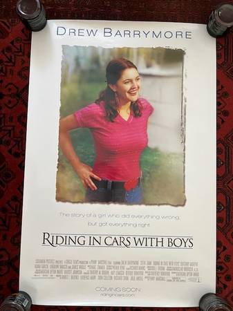 2001 RIDING IN CARS WITH BOYS Original rolled D/S 1sh Movie Poster Dre 1