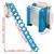 Blue Loft Wall Ladder Stairs Wall Mounted Type Folding Ladder #022280 4 thumbnail