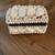 Seashell Box, Butterfly & Floral Wall Piece, Vintage Nesting Basket 4 thumbnail