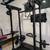 Cable machine/half rack, adjustable bench, bar, attachments, and 25lb weights 2 thumbnail