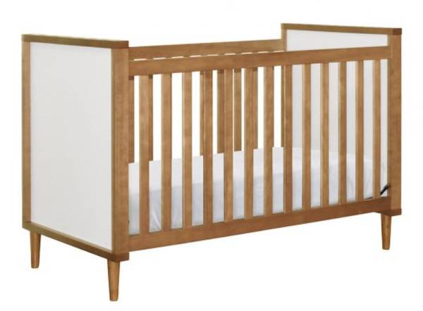 Babyletto Skip Convertible Crib (3-in-1) w/ Toddler Rail 1