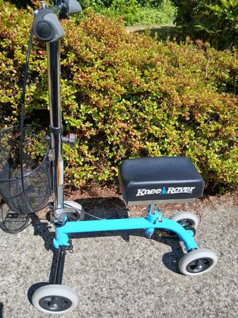 Knee Mobility Scooter Kids, Small Adult 3'6"-5'6" 1