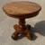 Round Wood Side Accent Pedestal Table 3 thumbnail