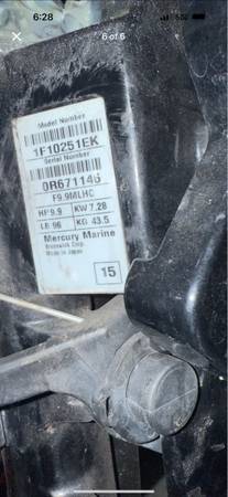 Mercury 9.9 de empuje de comando - $2000 (Richland)63437387619075123