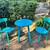 Teal bistro set 1 thumbnail