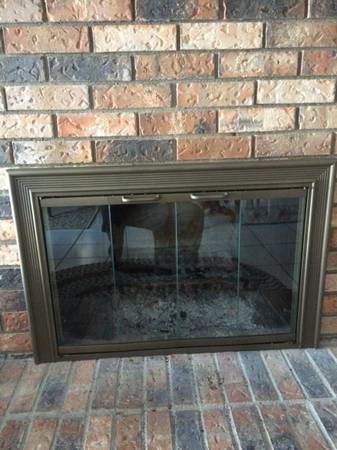 Thermo-Rite Glass Fireplace Door assembly 1