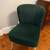 Emerald Green Fan Back MCM Look Side Accent Chair 2 thumbnail