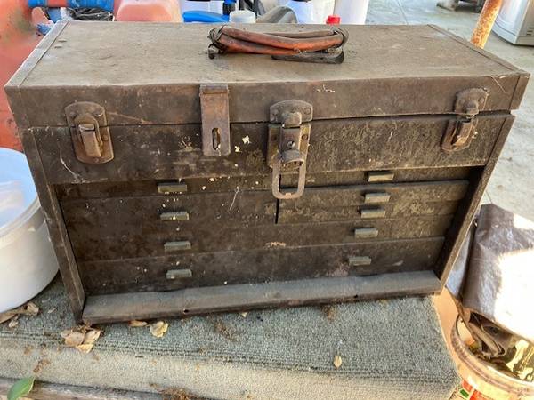 old kennedy machinist tool box 1