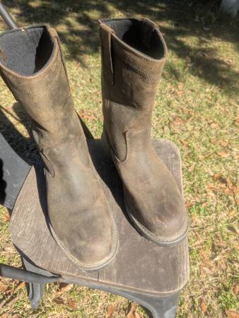 Wolverine pull-on work boots steel toe 1