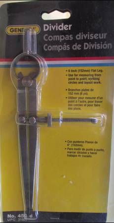 General Tool 6" Outside Spring Caliper 1