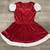 Red Velvet Oktoberfest Bavarian Folk Dress - Newly New & Well Made 2 thumbnail