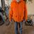 Carter's winter jacket Large orange 1 thumbnail