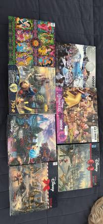 Disney jigsaw puzzles 7 in total 1