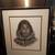 Framed Charcoal Drawing of Inuit Person Signed 1 thumbnail