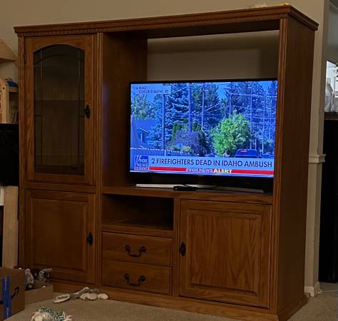 Large entertainment center 1