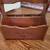 Vintage 1950s Wooden Silver and Napkin Caddy 1 thumbnail