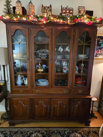 Cherry China Cabinet 1