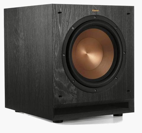 Klipsch SPL-100 10" Powered Subwoofer, Black 1