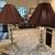 Pair of Vintage Etched cut Glass 3-way lamps with lined shades 24” 10 thumbnail