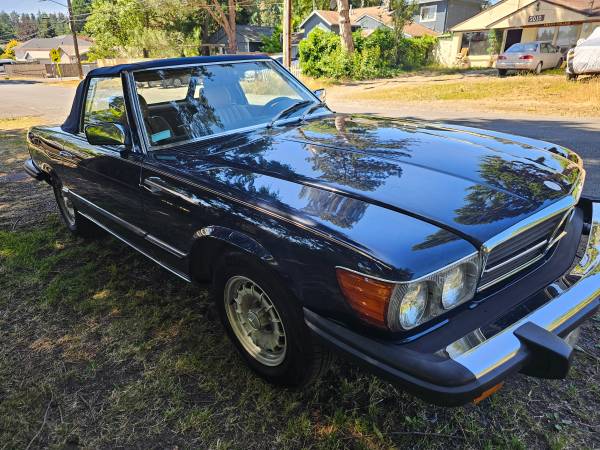 1983 Mercedes Benz 380sl convertible - $13,000 (Seattle)63654705357185120
