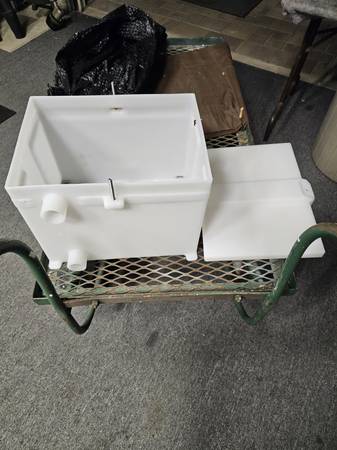 Trailer Battery Box - Hardly used Heavy Duty 1