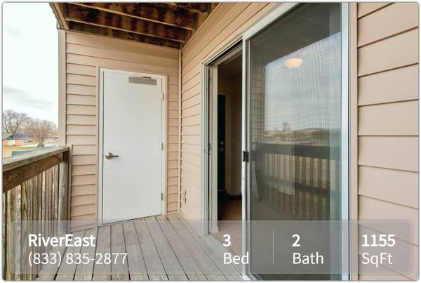 $1,345 / 3br - 1155ft2 - Enjoy spectacular views from your beautiful 1155 Sq Ft, 3 BR, 2 BA (Council Bluffs)64021005989891122