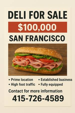 Off Market Deli For Sale 1