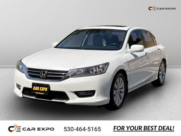 2014 Honda Accord EX-L Sedan 4D sedán Blanco Perla Orquídea - $8,491 (LLAME 530-464-5165 PARA DISPONIBILIDAD)63617708234883120
