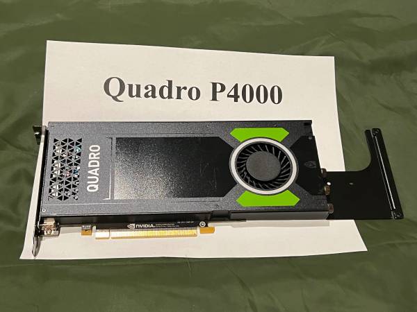 Nvidia Quadro P4000 8GB 4xDP PCIe 3.0 x16 GPU Video Card GPU - $225 (San Dimas)63471262608131120