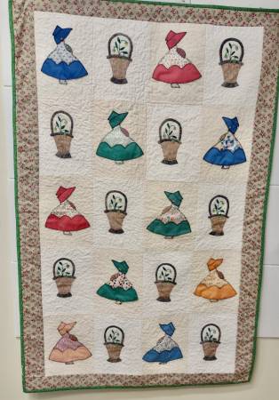 Colonial Girl Quilt 1