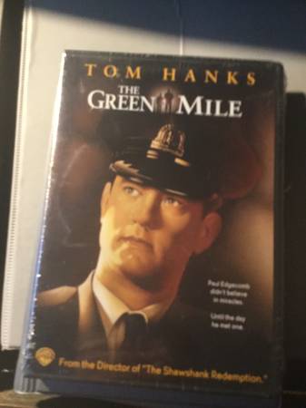 Tom Hanks "The Green Mile" New dvd director Shawshank Redemption 1