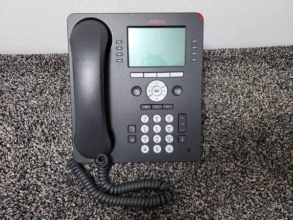 Avaya 9608G IP 8-line Office Phones Complete w Stands 11 phones 1