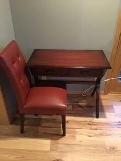 Crate & Barrel Desk & Chair 1