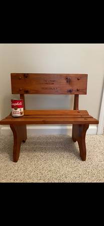 Wooden bench 1