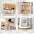 Jewelry Cabinet Standing, Full Length Mirror with Jewelry Storage 4 thumbnail